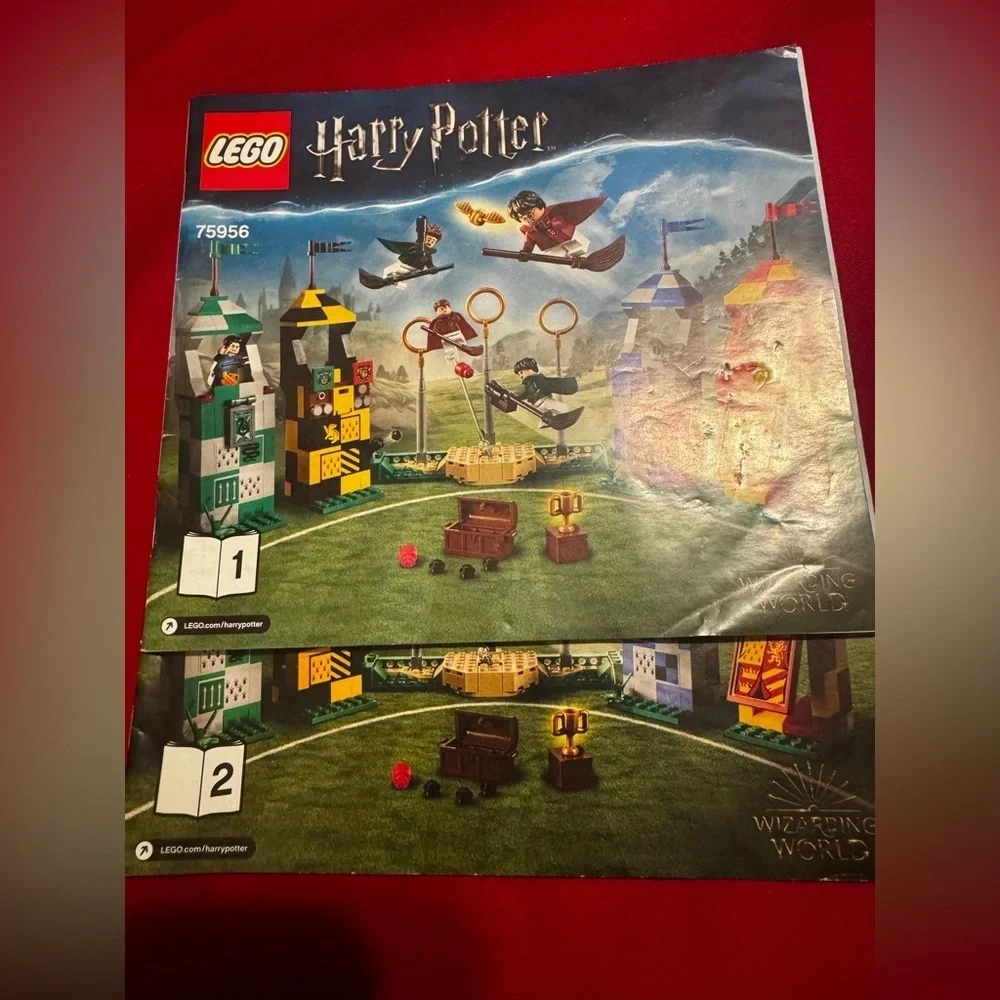 Lego Instruction Manual Book ONLY Harry Potter Quidditch Match (Set 75956).